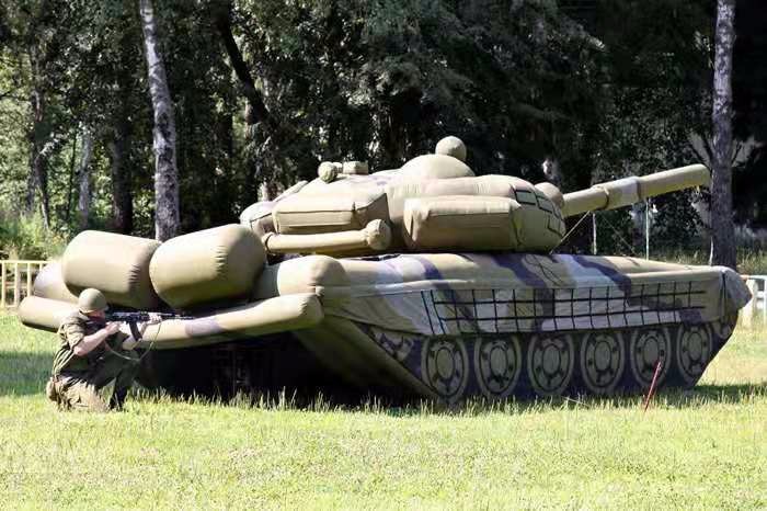 东营军用充气坦克